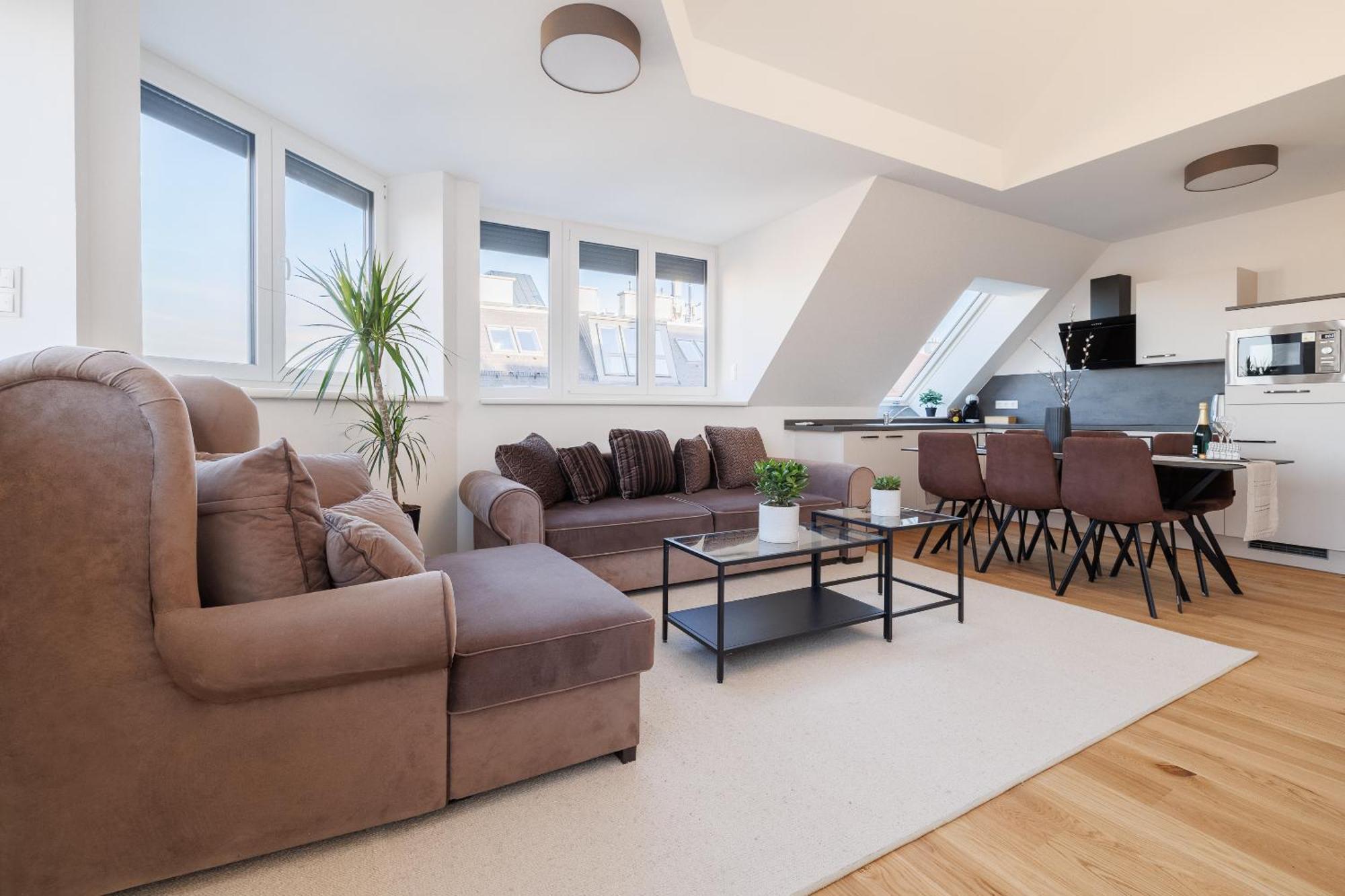 Symphony Apartments 40 - Modern Loft With Terrace And Grill In Central Location Vienna Luaran gambar