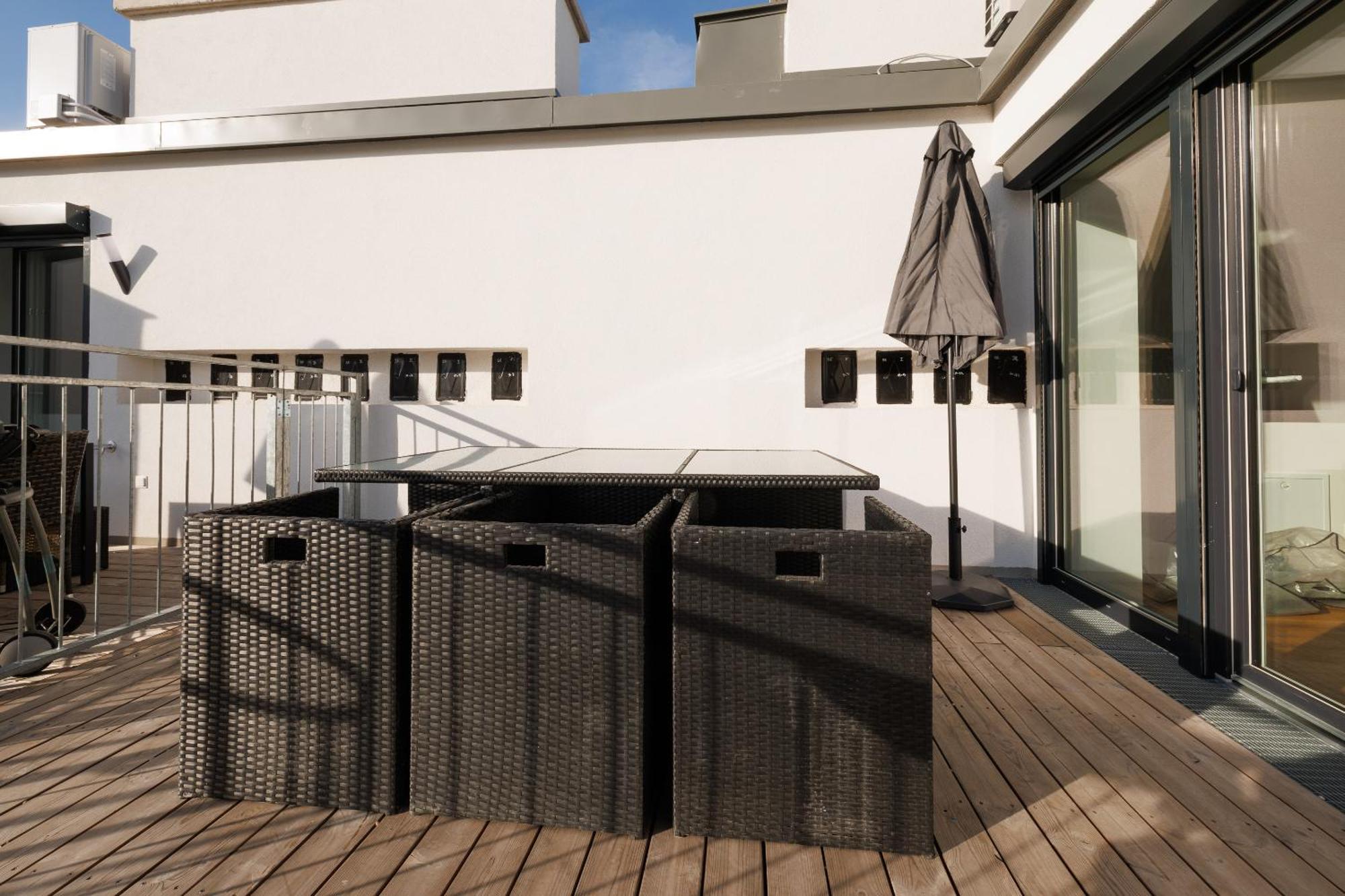 Symphony Apartments 40 - Modern Loft With Terrace And Grill In Central Location Vienna Luaran gambar