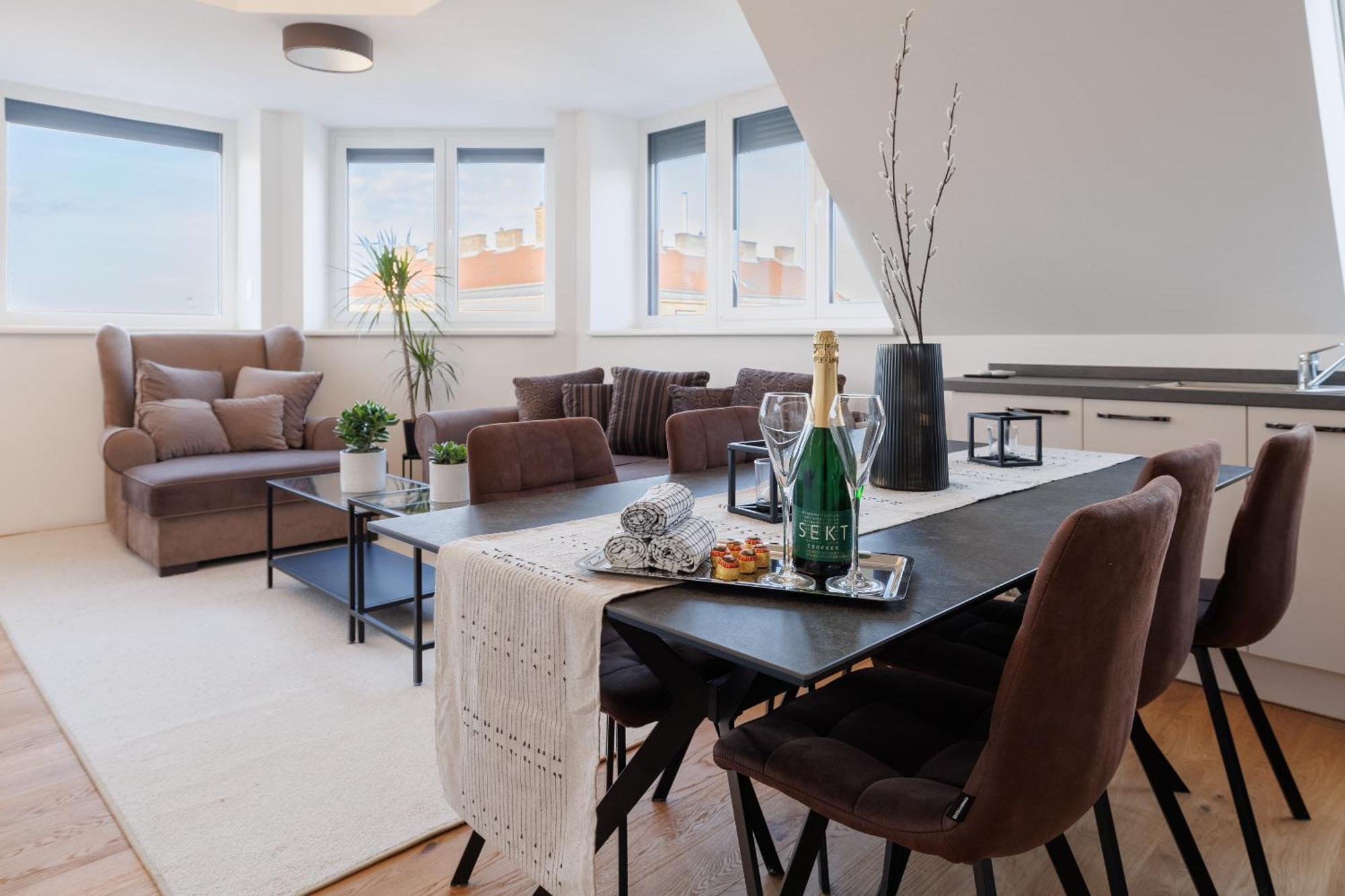 Symphony Apartments 40 - Modern Loft With Terrace And Grill In Central Location Vienna Luaran gambar